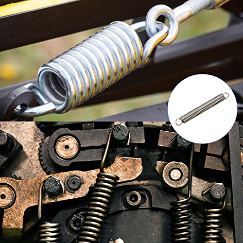 METALLIXITY Extension Spring (0.5x3x25mm/0.02"x0.12"x0.98") 10Pcs - size: 0.02"x0.12"x0.98"