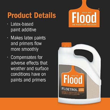Flood Floetrol 1 Gal Latex Paint Additive & Conditioner - size: 128 Fl Oz (Pack of 1)