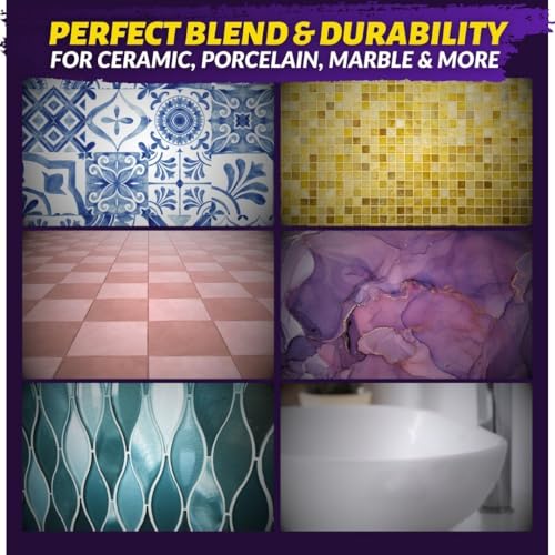 COCONIX Tile & Ceramic Repair Kit for Chips, Cracks, Stone, Marble & Quartz