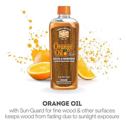 Holloway House Orange Oil Cleaner 16oz, Cleans & Conditions - size: 16 Fl Oz (Pack of 1)