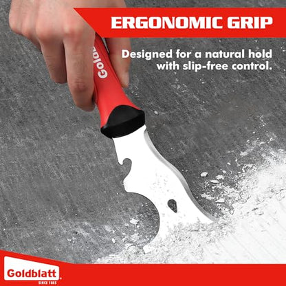 Goldblatt 9-in-1 Paint Scraper Tool, Stainless Steel Putty Knife Scraper