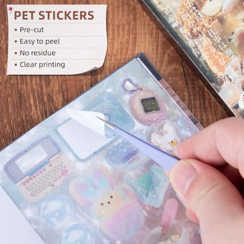Uideyvi Japanese Comic Style Sticker Scrapbooking Supplies for Junk Journal, 45 Sheets Stickers TZ013009 - color: Uideyvi Japanese Comic Style Sticker Tz-013-009