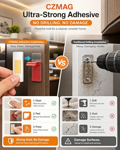 6 Pack Magnetic Cabinet Door Catch, Cabinet Magnets for Closure