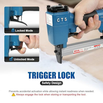 CTS 8016 Pneumatic Upholstery Staple Gun for Furniture