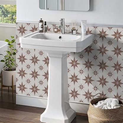 Alwayspon 12 Sheet 6x6inch 3D Thicken Foaming Board Vinyl Backsplash Marble Tiles, Self-Adhesive Peel and Stick Wall Tile Stickers Stick on Subway Tiles for Kitchen Bathroom Wall - color: Art183