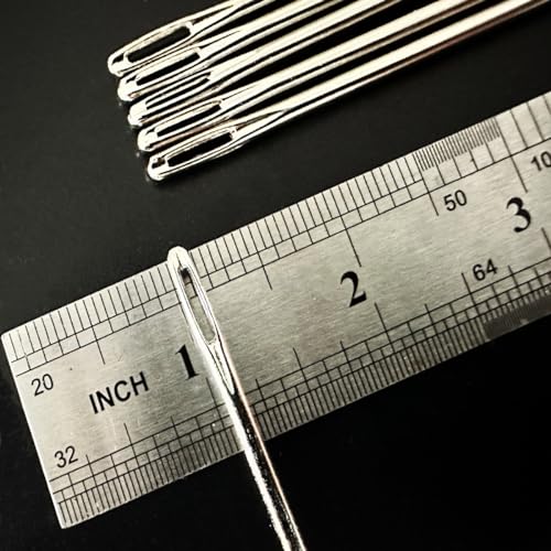 4" Professional Upholstery Needle, 3mm Thickness