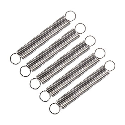 METALLIXITY Extension Spring (1x10x70mm/0.04"x0.4"x2.76") 5Pcs, 304 Stainless Steel Tension Spring Wire - for Home Repair Construction Machinery - size: 0.04"x0.4"x2.76"