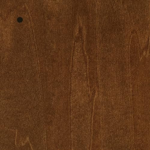 6 in. Wood Finish Sample Antique Coffee
