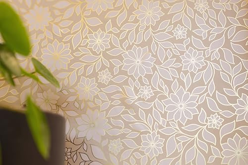 Peel and Stick Wallpaper Sheets, Plot Thicken, 12-Pack - style: Plot Thicken