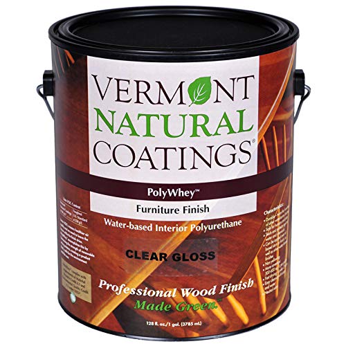 Vermont Natural Coatings PolyWhey Furniture Finish - Gloss - Gallon - color: Gloss, size: Gallon