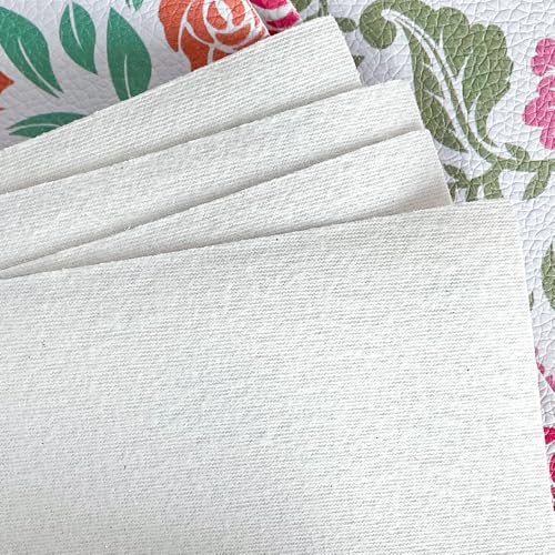 ONEART | 5 Pcs Printed Lychee Texture Faux Leather Sheets, 8"×12" Colorful PU Synthetic Leather Fabric for Earrings DIY Crafts Making-Rose - color: Rose