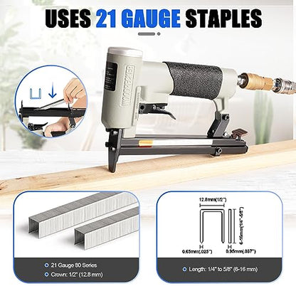 Woodpecker N8016 21 Gauge Upholstery Stapler 80 Series