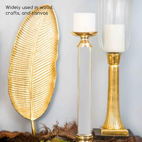 MEEDEN Metallic Gold Acrylic Paint: 1L /33.8oz Gold Paint Gloss Finish - color: Gold, size: 33.8 Fl Oz (Pack of 1)