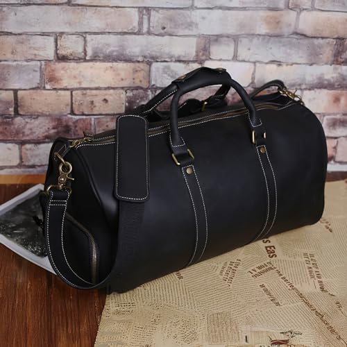Shkira 12''X24'' Faux Leather Fabric Sheet for Crafts - Black 1.6-1.8 MM Thick - Thick Durable Synthetic Upholstery Fake Leather Vinyl Sheet for Arts and Crafts