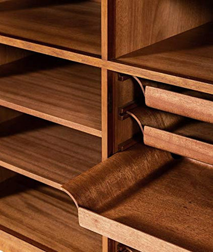 Edge Supply Mahogany Wood Veneer Sheet Flat Cut, 24” x 96”, Non Glued, 10 mil Paper Back, “A” Grade Veneer Face – Easy to Apply Oak Veneer Sheet – Veneer Sheets for Restoration of Furniture