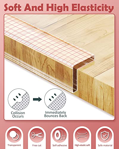 Corner Protector Baby Proofing Clear Edge Protector Furniture 32.8ft - size: 0.8in x 32.8ft
