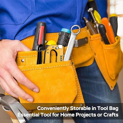 Upholstery Staple Gun Heavy Duty, YEAHOME 4-in-1 Stapler Gun with 4000 Staples, Manual Brad Nailer Power Adjustment Stapler Gun for Wood, Crafts, Carpentry, Decoration DIY - style: Yellow, 4-in-1 Staple Gun, with 4000 Staples