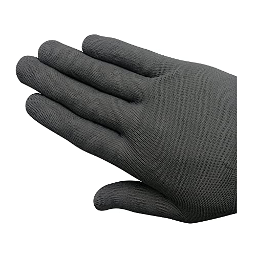Vinyl Wrap Gloves, Professional Anti-Static Application Gloves,Dust-Free Working,PC Building(Grey,2 pairs) - size: 4 Count (Pack of 1)