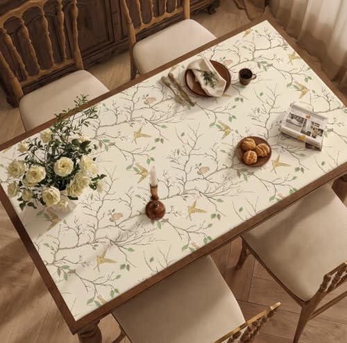 CiCiwind Vintage Peel and Stick Wallpaper Bird Wallpaper 17.3''x78.7'' - size: 17.3" x 78"