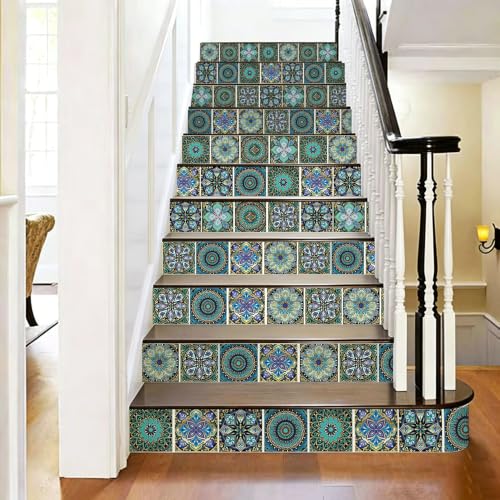 Moroccan Wall Stickers Peel and Stick Backsplash for Kitchen,Stick on Tiles