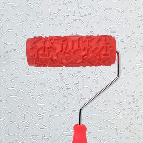 Hanroy 8'' Texture Paint Roller for Drywall Wall Decoration - color: 2015T