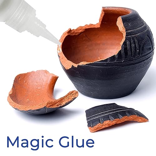Magic Chems CA Glue with Activator, Instant Cyanoacrylate Adhesive, 24 Pack - size: 24 Pack