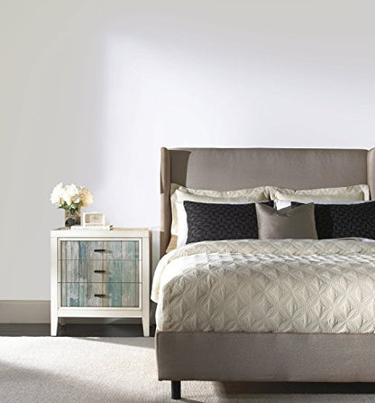 RoomMates Blue Distressed Wood Peel and Stick Wallpaper - color: Blue