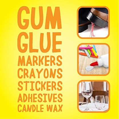 Goo Gone Spray Adhesive Remover Gel, 6 Pack, Removes Glue, Stickers, Tape Residue, Grease, Gum & Wax, Adhesive Spray with Citrus Cleaning Power for Hard Surfaces, Carpets & Fabrics - size: 12 Fl Oz (Pack of 6)