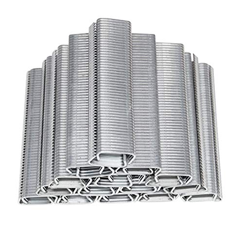 1500pcs 3/4" Galvanized Professional Upholstery Hog Rings D-Rings -for HR-22 HR60-22 SR15 C-22 - style: 1500pcs