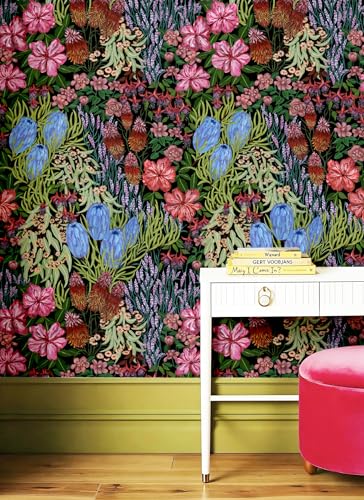 Peel and Stick Wallpaper, Green Contact Paper for Cabinets/Kitchen/Bathroom - size: 17.3" x 118"