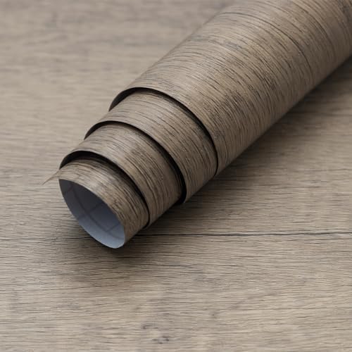 Natural Wood Contact Paper for Countertops Cabinets 16x354 inch Wood Peel and Stick Wallpaper Removable Self-Adhesive Wood Grain Vinyl Wrap for Kitchen Counter Top Table Furniture Decorative - size: 16" x 354"