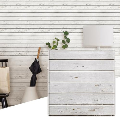 Commomy 3D Faux Wood Wall Stickers Peel and Stick 10 Pcs 11.8" x 11.8" - color: Wood-AQ