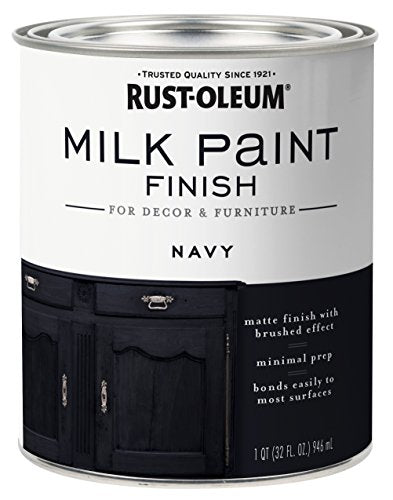 Rust-Oleum Navy Milk Paint - color: Navy, size: Quart