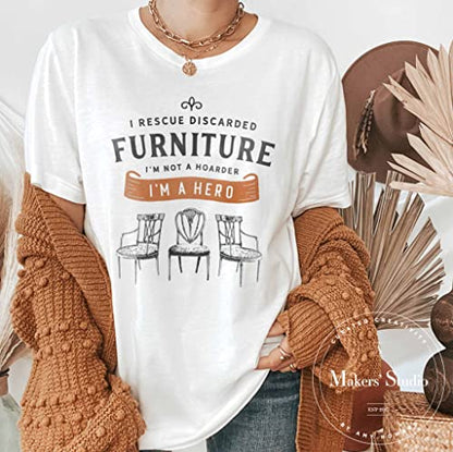 A MAKER'S STUDIO Mesh Stencils | Furniture Hero | Adhesive Stencils Reusable | 12x12 - style: Furniture Hero