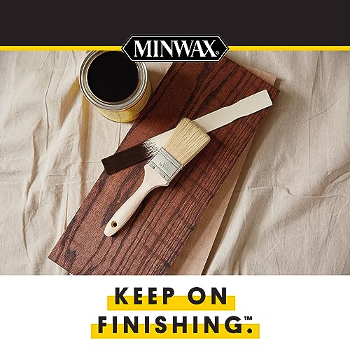 Minwax PolyShades Wood Stain + Polyurethane Finish – Quart, Honey Pine, Gloss - color: Honey Pine, size: 1 Quart, style: Gloss
