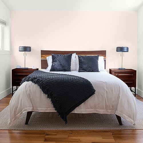 Glidden Total Interior Wall Paint & Primer All-in-One, Touchable/Beige, Flat, 1 Gallon - color: Touchable, size: 128 Fl Oz (Pack of 1)