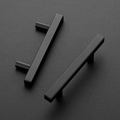 Ravinte 30 Pack Matte Black Cabinet Pulls, 3 in Kitchen Pulls for Cabinet - size: 3 in Hole Center