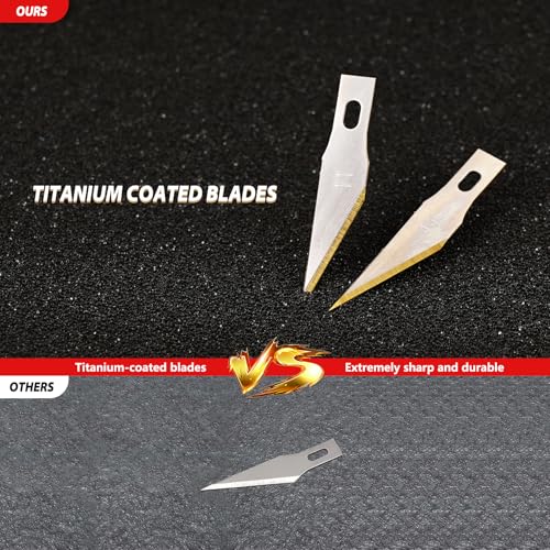 EHDIS Exacto Knife, Hobby Knife, Precision Craft Knife for Carving, Cutting