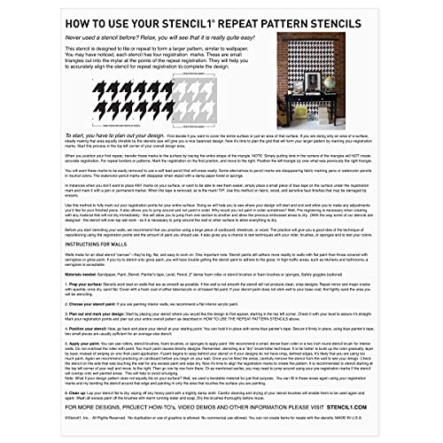Stencil1 Zebra Pattern Stencil 11" x 11" Safari Animal Wall Decor - color: Zebra Wallpaper Pattern Stencil
