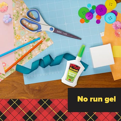Scotch Super Glue Gel in Precision Applicator, .14 Ounces - size: 1 Count (Pack of 1)