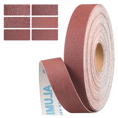 Emery Cloth Roll 150 Grit, 1 Inch x 33 Feet Heavy Duty Sandpaper - size: 10 meters, style: 150 Grit