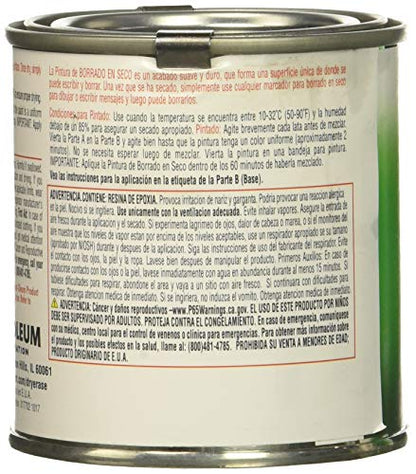 Rust-Oleum Dry Erase White Brush-On Paint Kit - size: 16 Fl Oz (Pack of 2)