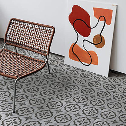GSS Designs Reusable Tile Stencils 12x12Inch Template for Painting Floor Cement Wall Furniture Wood DIY Home Décor Art Craft - style: Style 2