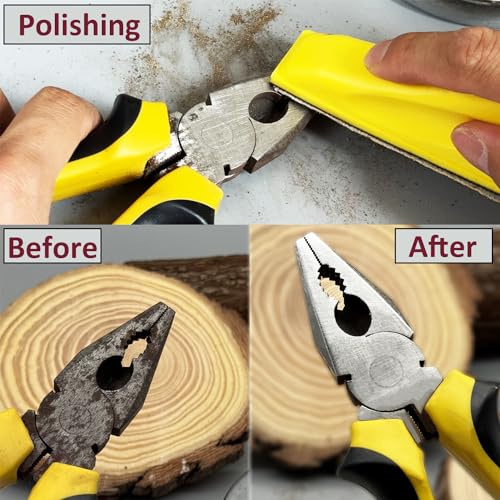 Micro Detail Sander with 70PCS Sandpaper-Grit 180 240 320 400 600 800 1000 - style: Grey(Grit 180-1000)