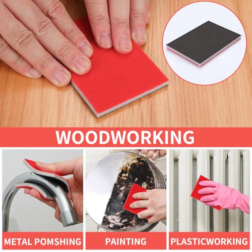 240 Grit Sanding Sponge Set for Wood - style: 240 Grit