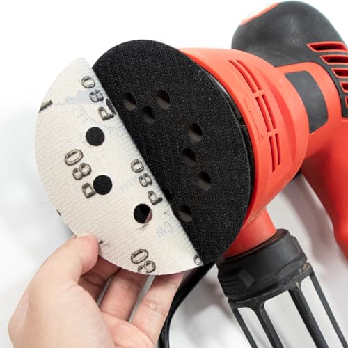 100 Pcs 5 inch Wet Dry Sanding Discs 180 Grit 8 Hole Hook and Loop - style: 100 Pcs-180 Grit