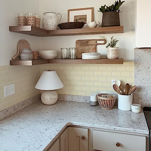 Alwayspon 10 Sheets Yellow Cream 3D Vinyl Backsplash Subway Sticker Peel and Stick, Self-Adhesive Wall Tile Transfer Wall Sticker Sheets for Kithchen Bathroom, 12x6inch - color: Dj106