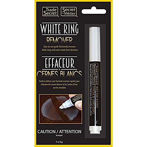 Trade Secret Water Mark Remover Marker for Wood Surfaces and Furniture, Great for Removing White Rings and Watermarks.