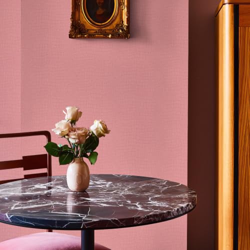Zeeko Pink Coffee Crocodile Peel and Stick Wallpaper 17.3" x 118" - color: Pink, size: 17.3in x 9.8ft