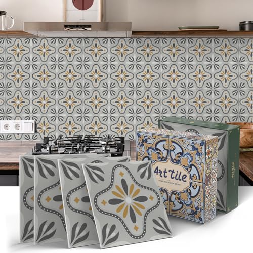 VICCI Tile Stickers 5.9x5.9 inch, 24Pcs - color: Art-239, size: 5.9x5.9IN*24PCS